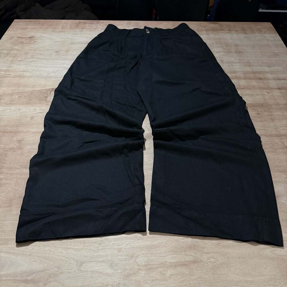 Sonoma Women’s Black Wide Leg 4 Pocket Pants Size Medium
